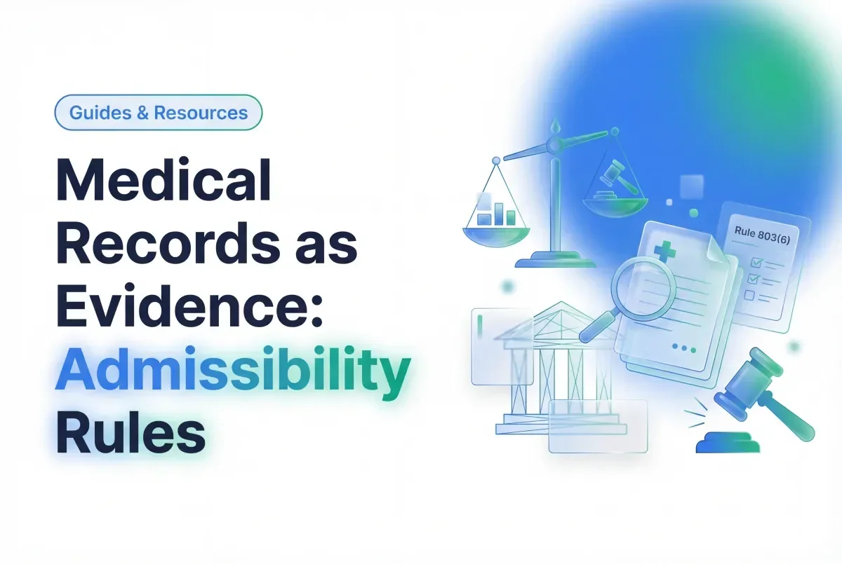Medical Records as Evidence: Admissibility Rules