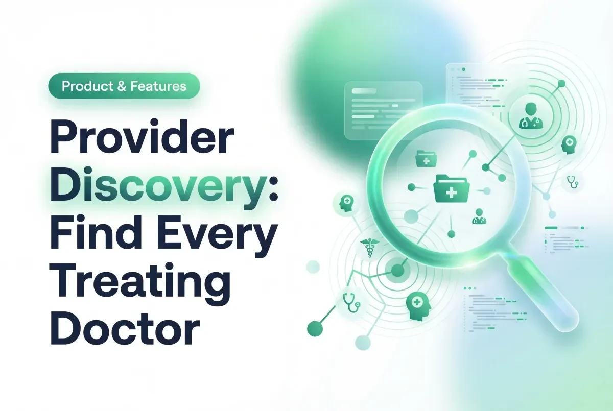Provider Discovery: Find Every Treating Doctor