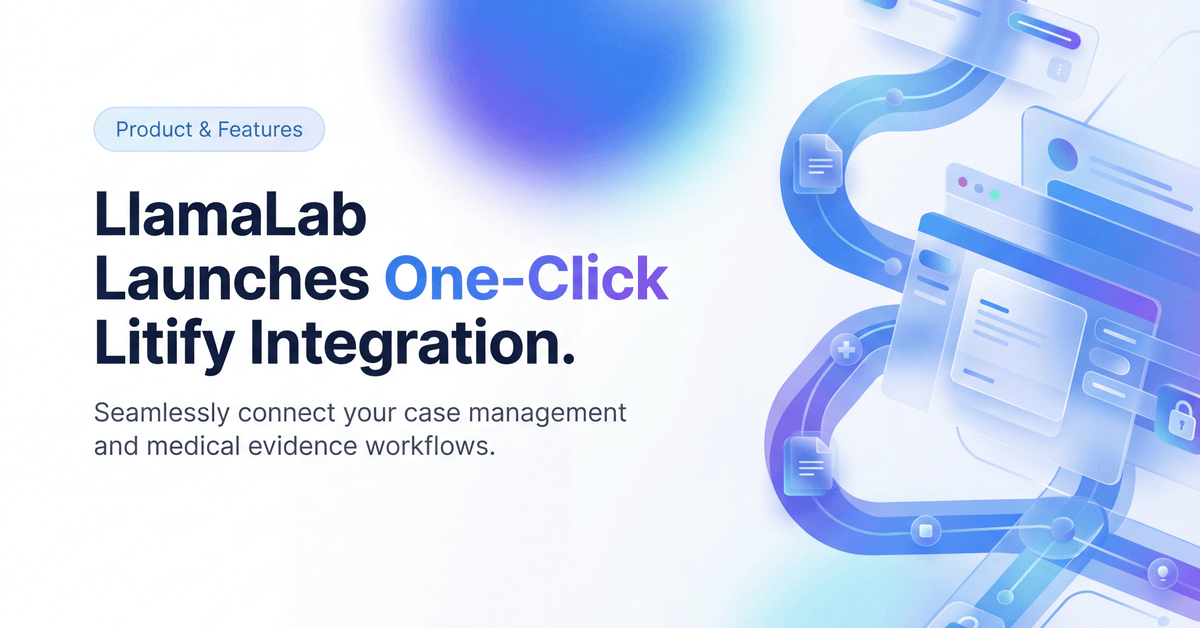 LlamaLab Launches One-Click Litify Integration | LlamaLab Blog